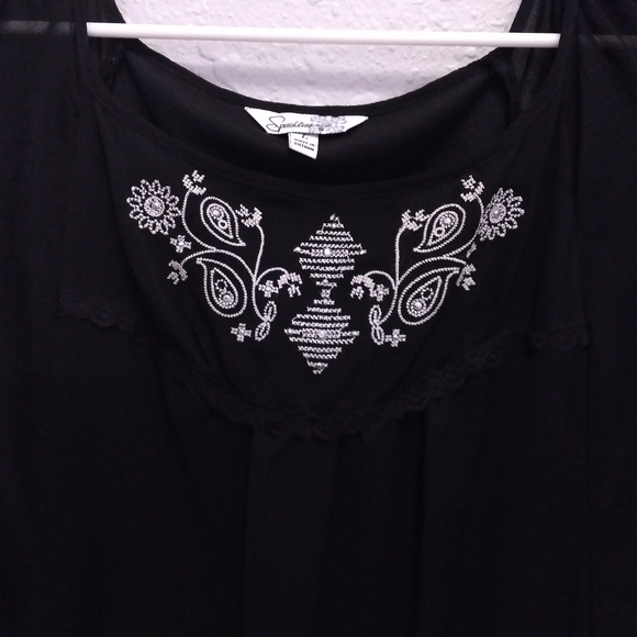 Speechless flowy batwing top - Picture 4 of 6